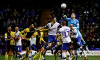Soccer PIX: Tranmere oust Watford; Atletico stunned