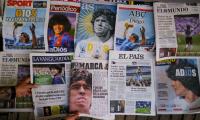 'God is dead': Newspapers pay tribute to Maradona