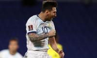 PIX: Messi gives Argentina winning start; Belgium held