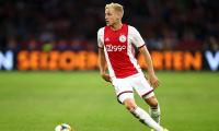 Manchester United sign Dutch midfielder Van de Beek