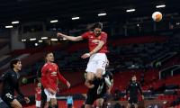 Europa League PIX: Man United, Roma ease into semis 