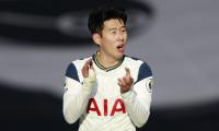 PIX: Son nets 100th goal as Spurs beat Leeds