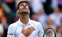 PIX: Djokovic storms into 10th Wimbledon semis