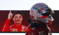 Ferrari's Leclerc on pole after crash-hit qualifying