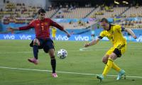 Euro PICS: Sweden stifle Spain in goalless draw