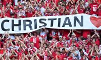 Denmark, Belgium pause Euro clash to honour Eriksen