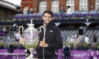 Berrettini wins Queen's crown; Humbert stuns Rublev