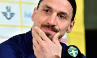 PIX: Ibrahimovic in tears on return to Sweden squad