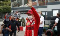 Ferrari's Leclerc crashes but takes Monaco GP pole