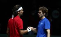 Champions Spain out of Davis Cup after loss to Russia