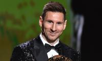 Messi claims record-extending seventh Ballon d'Or