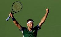 Dimitrov fights back to stun US Open champ Medvedev