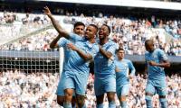PIX: Man City widen lead in title race, Arsenal go 4th