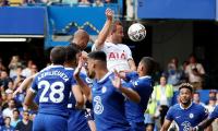 PIX: Tuchel, Conte see red as Spurs, Chelsea draw