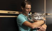 Nadal says 21 Grand Slams not enough in record race