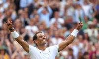 Wimbledon PIX: Nadal sets up Kyrgios semis