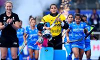 Savita's heroics hand India first win in Hockey WC