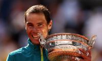 PIX: Nadal destroys Ruud for 14th French Open title