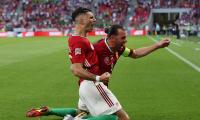 PICS: Hungary score first win over England in 60 years