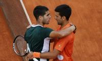 Alcaraz shocks Djokovic, meets Zverev in Madrid final