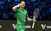 ATP Finals PIX: Djokovic downs Tsitsipas, Rublev wins