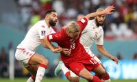 FIFA WC PIX: Denmark held by plucky Tunisia