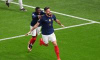 Giroud scores twice, equals Henry's French record