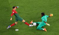 FIFA WC PIX: Ronaldo sets record as Portugal pip Ghana