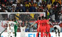 FIFA World Cup PIX: Ghana edge South Korea in thriller