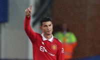 PIX: Ronaldo's landmark goal fires United to win