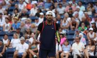 Kyrgios fined for spitting, obscenities at US Open