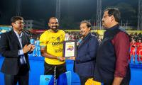 Landmark 300th India Game For Sreejesh