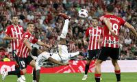PIX: Real start off with easy win; Leipzig stun Bayern