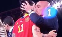 Kiss of shame: Fresh trouble for ex Spain soccer boss