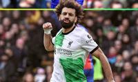 EPL PIX: Salah achieves milestone as Liverpool go top