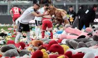 PIX: When it rained toys on a football field!