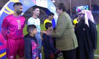 Big B's Evening with Ronaldo, Messi...