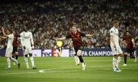 Champions League PIX: City salvage draw at Real Madrid