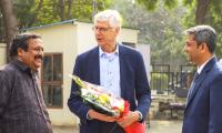 Wenger in India to help football development