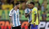 Rodrygo 'racially abused' after argument with Messi