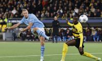 Champions League PIX: Haaland lifts City; Barca win