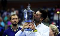 PICS: Djokovic douses Medvedev fire to win US Open