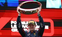 F1: Verstappen cruises to victory in China