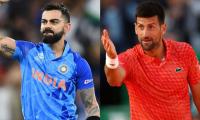 Novak opens up on texting Kohli, admiring his career