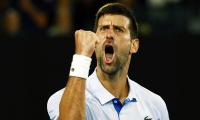 Aus Open PIX: Djokovic survives Prizmic test