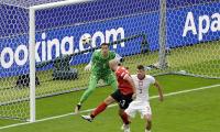 PIX: Austria ease past Poland, renew knock-out hopes