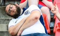 Frustrated football fans poke fun at England