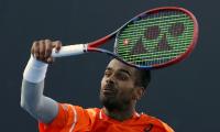 Nagal loses to Raonic in Indian Wells first round