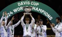 PICS: Italy win second straight Davis Cup crown