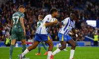 EPL PIX: Brighton stun Spurs; Chelsea, United held